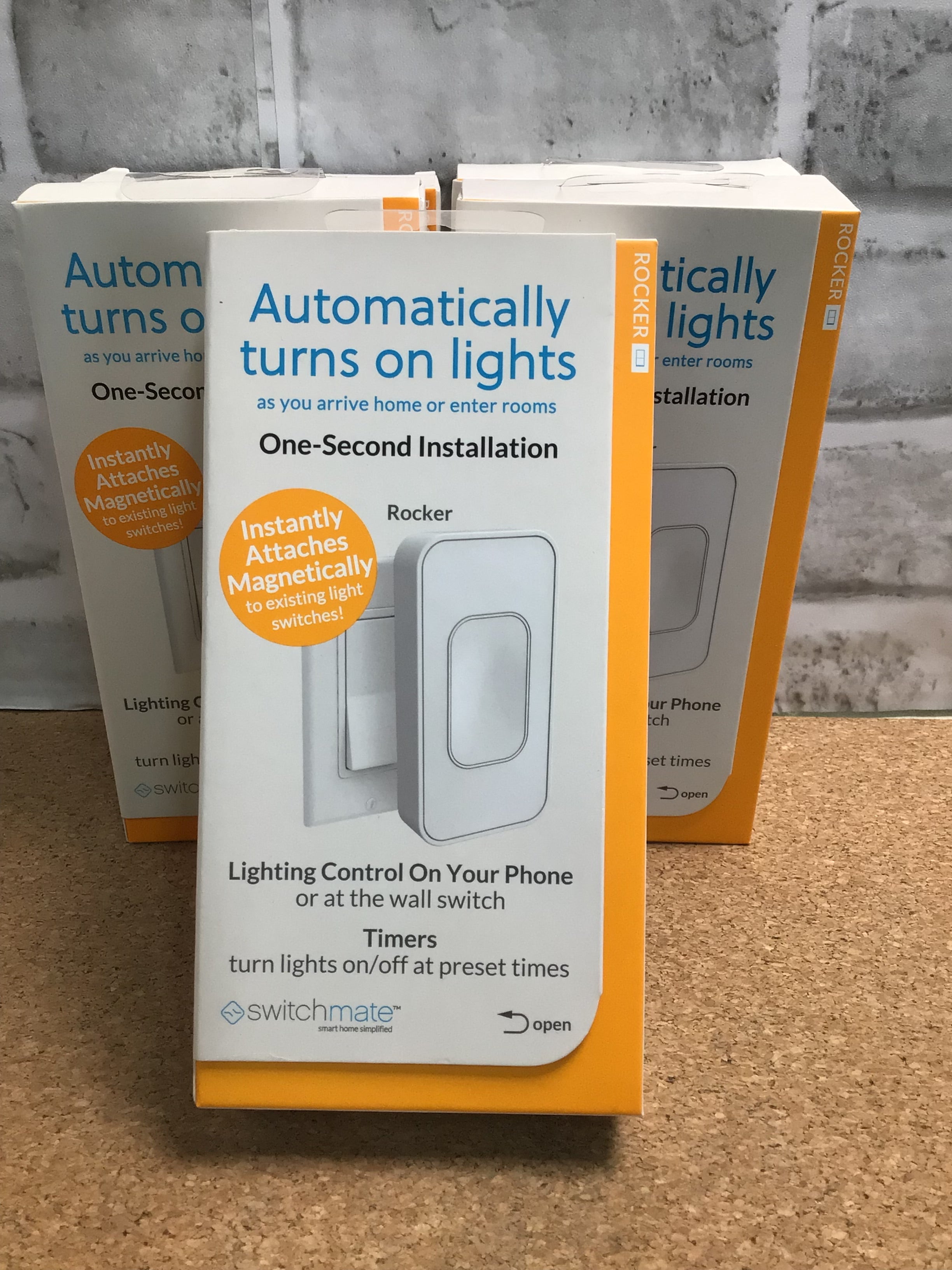 Switchmate Home RSM001W Bluetooth Remote-Control Lighting, 1-Second Installation (7936410190062)